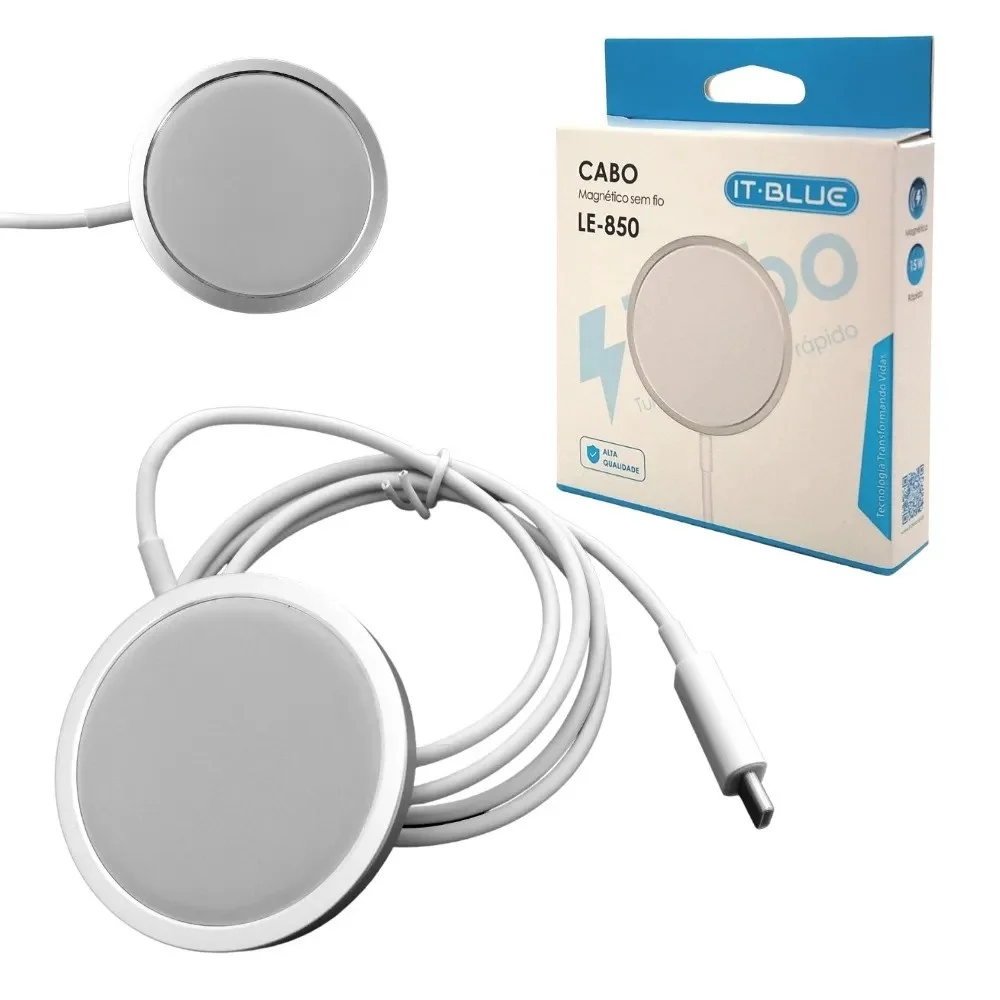 Cabo Carreg. Magnético Magsafe 15w It-blue - Le-850 Cod: 4125